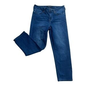Liverpool Montauk Mid‎ Blue The  Capri Jeans Size 4